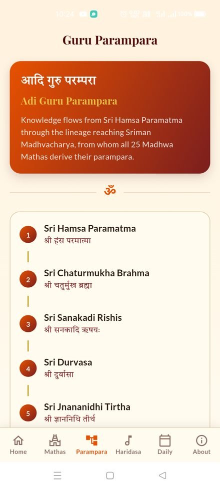 Guru parampara
